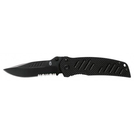 SWAGGER, DROP POINT, SERRATED