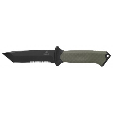 PRODIGY, TANTO, SERRATED EDGE, CAMO NYLON SHEATH